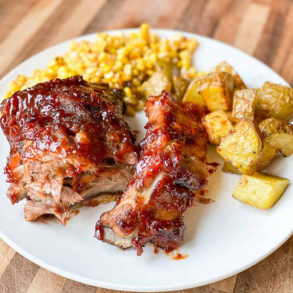 Fully Cooked BBQ Pork Back Ribs 415g